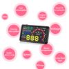 NEW Car Head Up Display OBD Car Digital GPS Speedometer Fuel Consumption Voltage Water Temp RPM Meter KM/H MPH Engine Failure