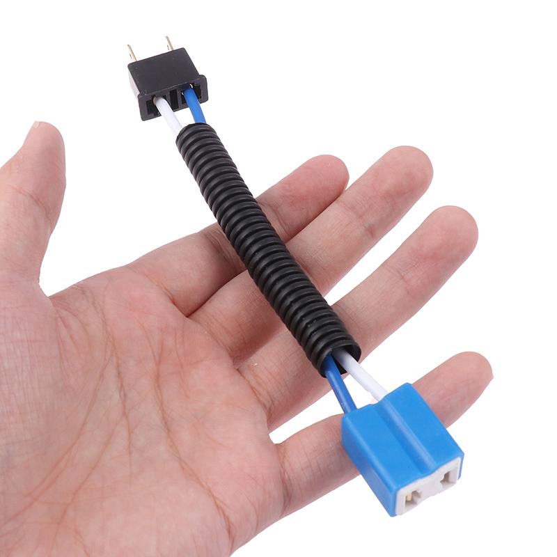 H7 H4 автомобиль грузовик женский мужской керамический удлинитель фары разъем штекер лампа патрон адаптер 12 В 4A