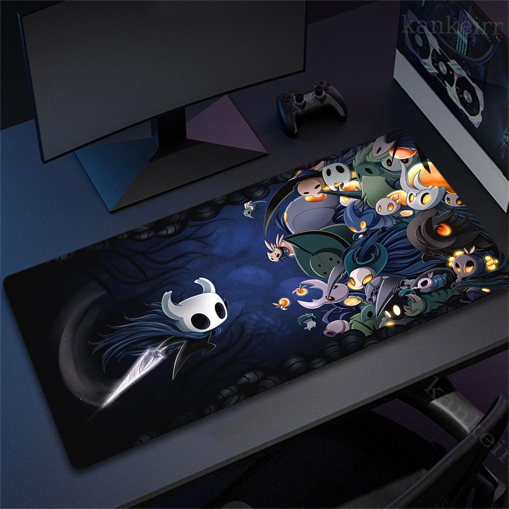 HD Печать Крутой Hollow Knight Silksong Коврик для Мыши Настольные Коврики Коврик для Компьютерной Мыши Компания Большой Настольный Коврик XXL Большие Коврики для Игровых ПК