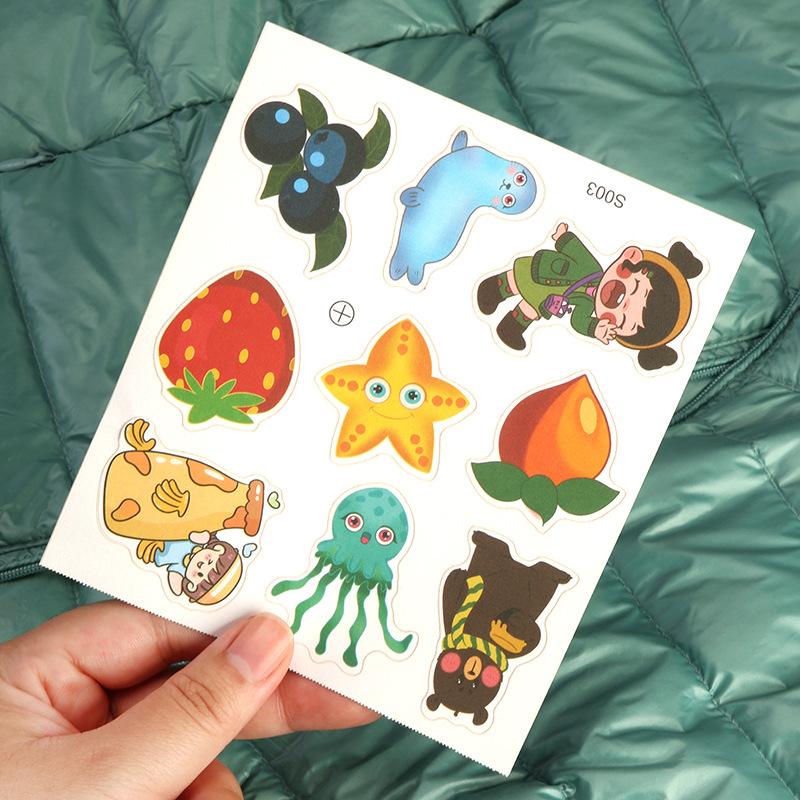 Наклейка-патч для куртки с рисунком из мультфильма, наклейка с узором для украшения дырок в одежде, самоклеящаяся и не оставляющая следов наклейка для ремонта ткани