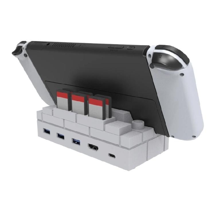 База-адаптер для ТВ, совместимая с HDMI, с Type-C/USB, игровой аксессуар для Switch/GC