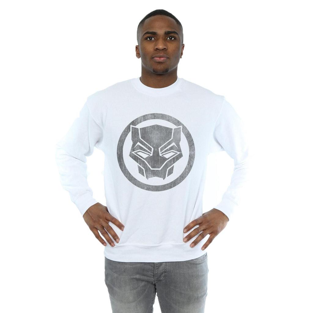 Marvel Мужская толстовка Black Panther Distressed Icon