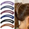 Big Hairpin Fine Workmanship Charming Compact Banana Vertical Hair Barrette for Party