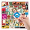 Travel City Sticker 100 Travel Waterproof Travel City Sticker Brand Sticker Suitable for Set, Sheets, Stickers, Pack, Suitcase, Cars, Motorcycles,