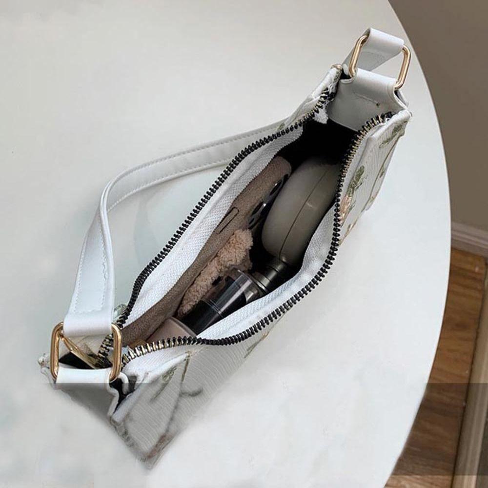 Small Handbag Embroidery Flower Korean Handbag Mini Messenger Bags Shoulder Bags Women Underarm Bag