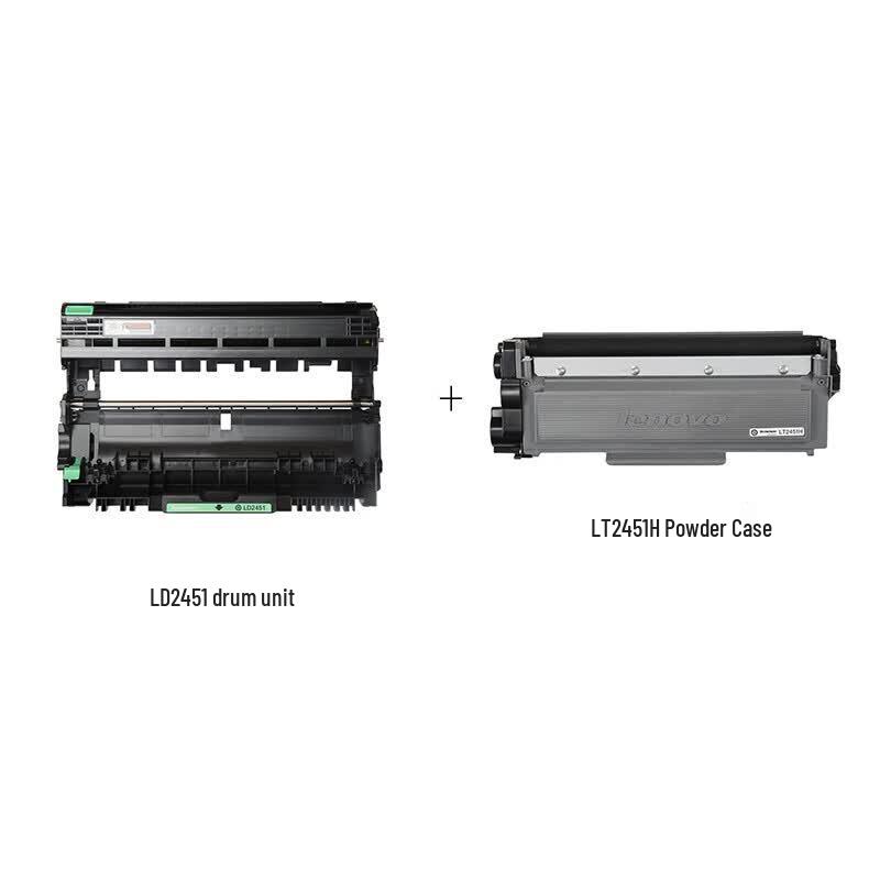 Lenovo Оригинальный комплект: фотобарабан LD2451 и картридж с тонером LT2451H