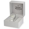 VIVIENNE WESTWOOD Женские часы-браслет Bank Uni - Серия Quartz Analog, светло-серый циферблат, 37 мм