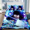3D Game Bedding Set B-Blox F-Fruits Cartoon Duvet Cover Set Soft Skin-Friendly Single Double King Size For Kids Home Textiles