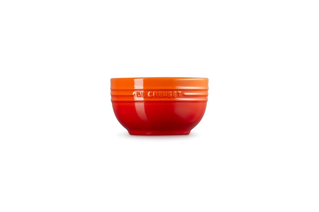 Le Creuset глубокая миска 500 мл оранжевая термостойкая морозостойкая микроволновая печь можно мыть в посудомоечной машине