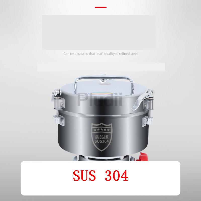 2500G 304 нержавеющая сталь шлифовальная машина коммерческая крупномасштабная дробилка бытовая мельница порошок сверхтонкий шлифовальный станок мельница