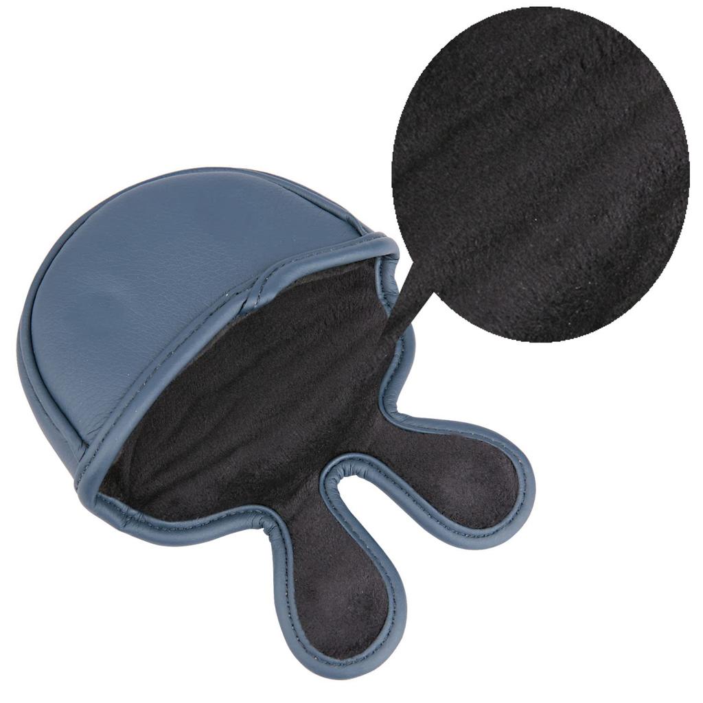 Golf Head Cover Putter Cover Magnetic Type Compatible with Odyssey Red Compact Compatible with Center Shaft American Thorn Tree (Navy Blue)