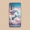 Фантазийный чехол для мобильного телефона с единорогом для Samsung Galaxy M55 54 42 35 34 33 32 23 22 15 14 13 12 F55 5G Цветная крышка Роскошный Красивый