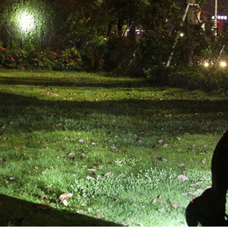 Мощный светодиодный прожектор, уличный портативный светильник, телескопический аварийный патрульный фонарик