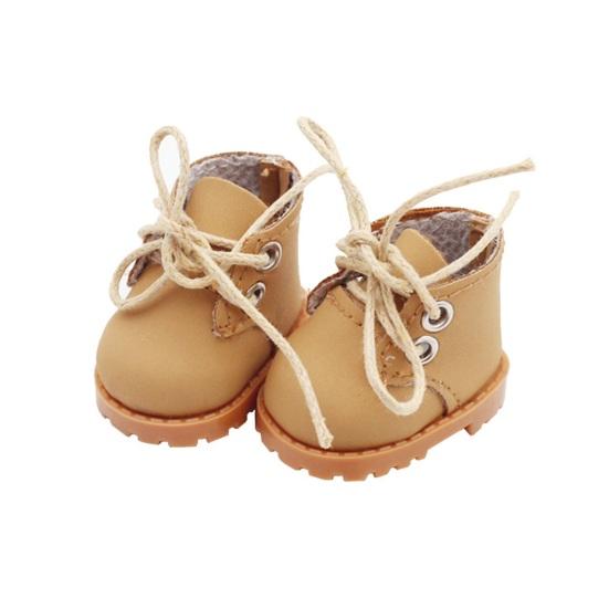 Обувь для кукол Аксессуары Мини ботинки Мартина для 15-сантиметровой куклы Обувь из искусственной кожи Легко надевать Аксессуары для кукольной обуви