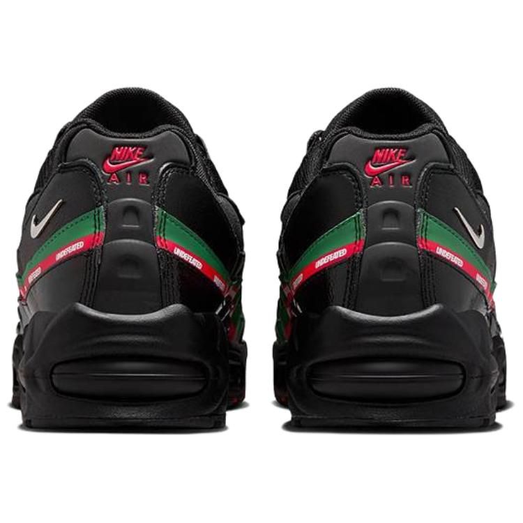 UNDEFEATED x Nike Air Max 95 Беговые кроссовки Унисекс Черный Красный IB4453-001
