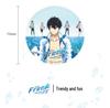 Free! The Final Stroke - Haruka Nanase 75mm Anime Magnet Badge