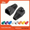 RJ45 ПВХ Цветной Кристальный Колпачок Защитный и Хвостовик