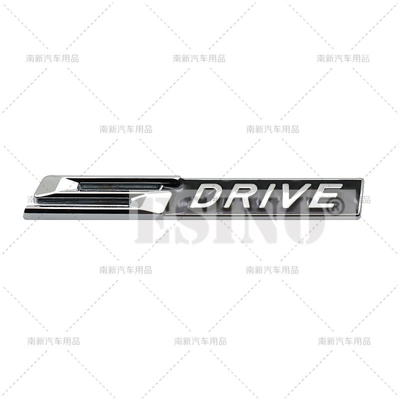 Car Styling 3D Metal Rear Trunk Emblem S Drive X Drive E Drive Badge  Adhesive Emblem for BMW X1 X2 X3 X5 X6 X7 i3 i4 i7 iX iX3