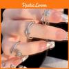 Stunning 2023 Rose Thorn Adjustable Open Ring For Women Fashionable Ins Style