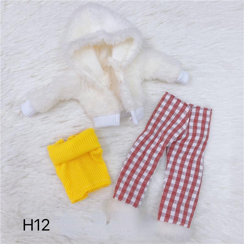 30CM Mini Movable Doll Collection Girls Toy 3D Big Eyes BJD Princess Full Outfits Dresses Collection Childrens Doll Gift