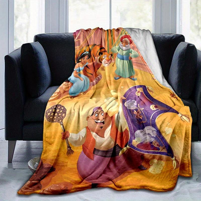1pc Cartoon Magic Carpet Blanket, Soft Throw Blanket for Bed Couch Sofa