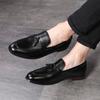 Fashion Men's Casual Leather Shoes Men Fashion British Style Tassels Loafers Mens Slip-on Outdoor Light Comfortable Driving Flats