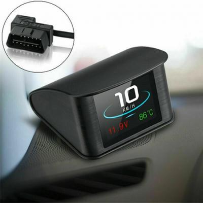 HUD Компьютер Автомобильный Цифровой Дисплей OBD2 Датчик Температуры ЭБУ Спидометр Охлаждающая Жидкость