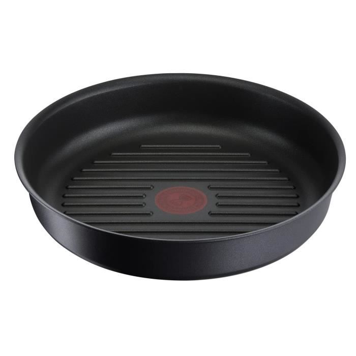 Poele / Sauteuse Tefal INGENIO ECO RESIST POELE GRILL FONTE D'ALUMINIUM 26 CM INDUCTION L8584004
