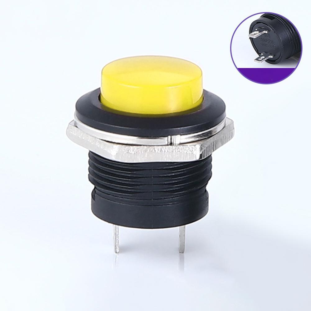 12V 16mm Waterproof Momentary Push Button Switch For Car Boat Track