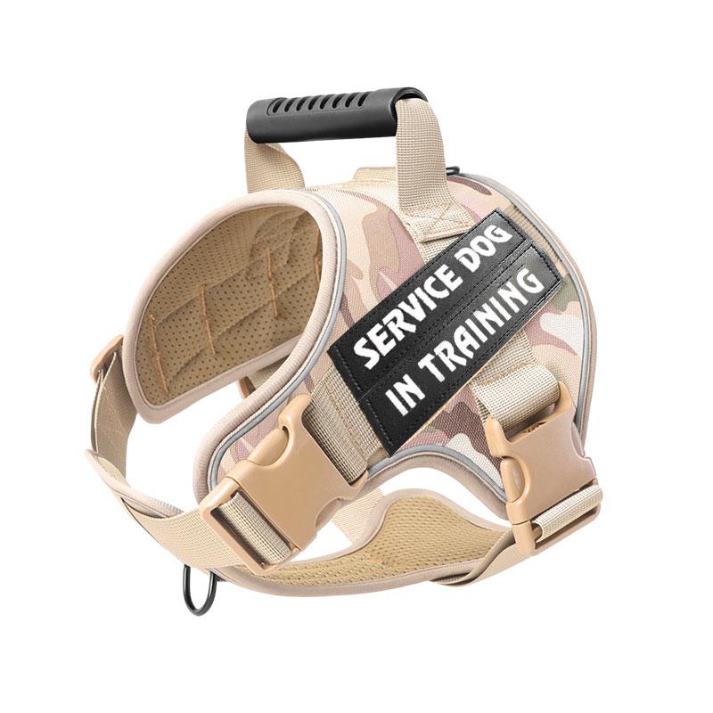 Нагрудный ремень для собак средних и крупных золотистых ретриверов, взрывозащищенный, дышащий, тактический жилет, шлейка для собак