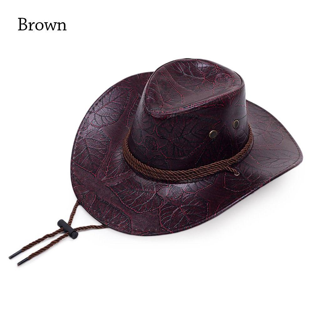Western Knight Caps Gentleman Sun Hats Fashion Sun Visors  Men Women