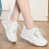 Casual Soft-soled Lace-up White Shoes, Versatile Sports Shoes, Lightweight Women's Casual Sneakers