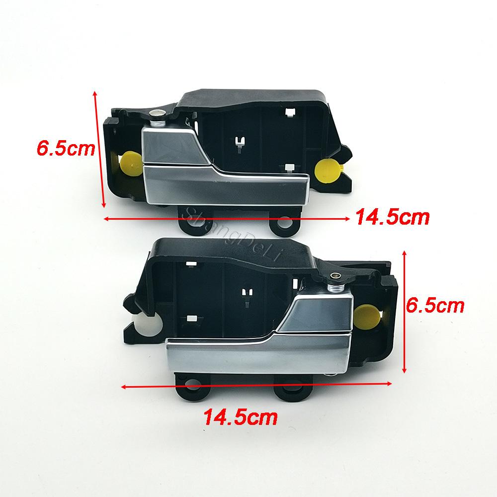 2PCS Inner Door Handle for Ford Focus 2005-2013 Interior Door Grab Handle Assembly Replacement Car Interior Accessories