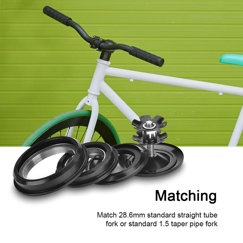 Risk Durable Aluminum Alloy Bike Bicycle Head Tube Bearing Headset Replacement Parts(44-56mm)