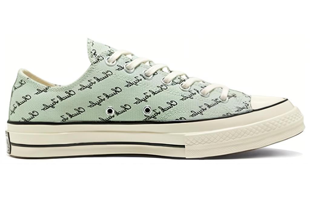 Converse Chuck 70 Low 'Принт с рукописной подписью - Зеленый оксид' 167699C
