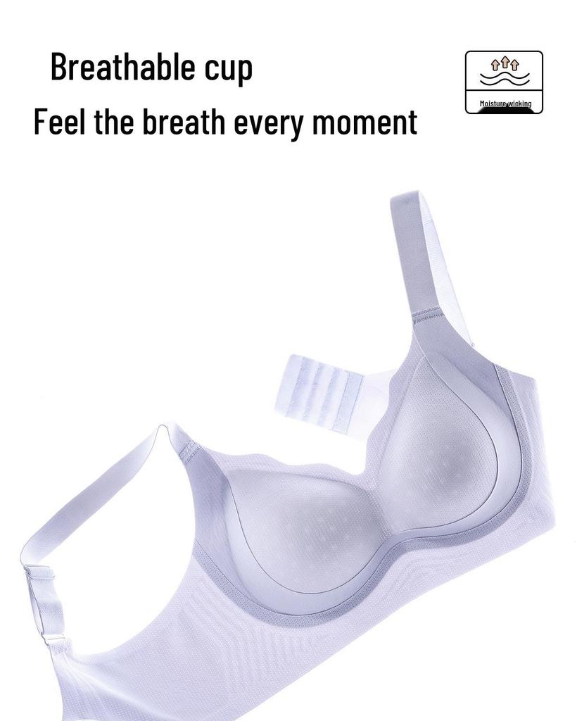 Регулируемый бюстгальтер пуш-ап с косточками и поддержкой, разглаживающий спину