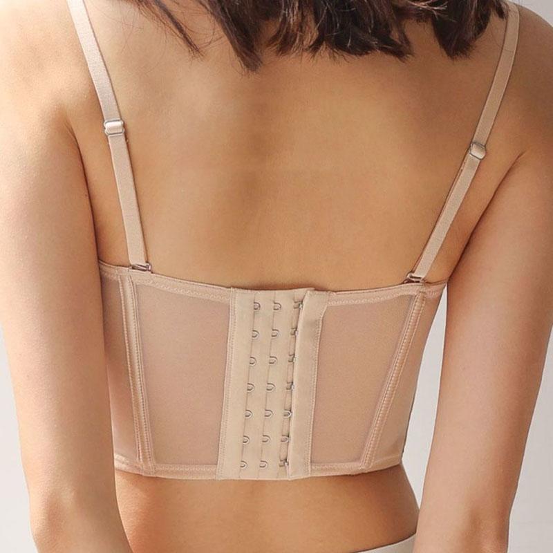 Сексуальная майка для женщин, французский корсет со сборками, регулируемый базовый бюстгальтер, кружевное сексуальное боди, нижнее белье, укороченный топ, кофточки