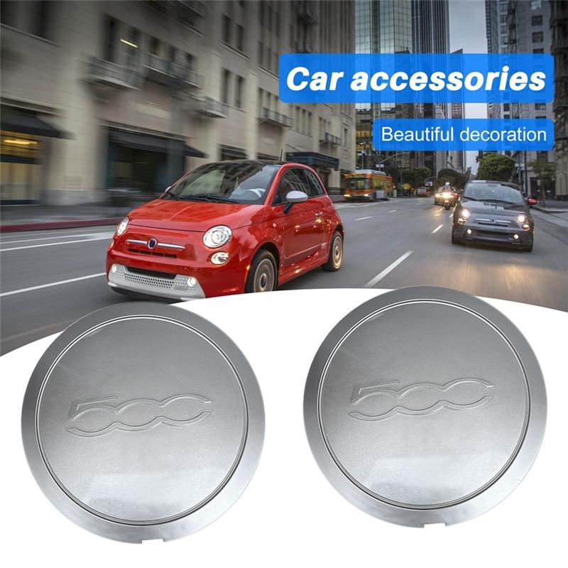 M63K-133Mm Hubcap For Fiat 500 Wheels Centre Hub Caps 68078419AC 68078421AC Dust Cover