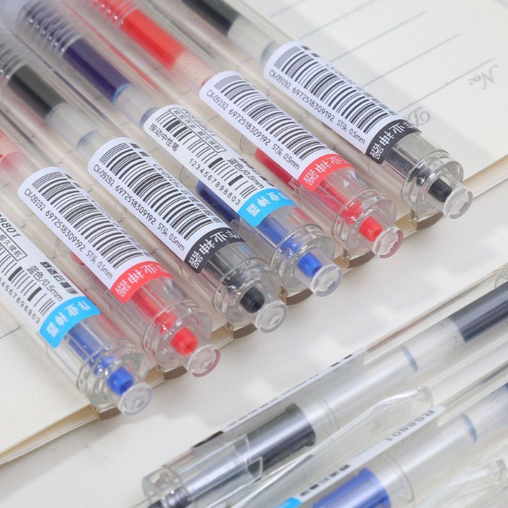 Гелевая ручка прессованного типа Быстросохнущая шариковая ручка Многофункциональный пишущий инструмент Канцелярские принадлежности