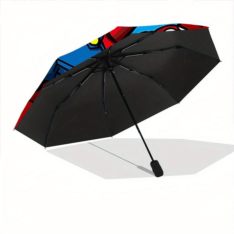 1pc Mario Adventure Windproof Automatic Umbrella, Lightweight for Women/Men, Perfect Christmas Gift a0811224