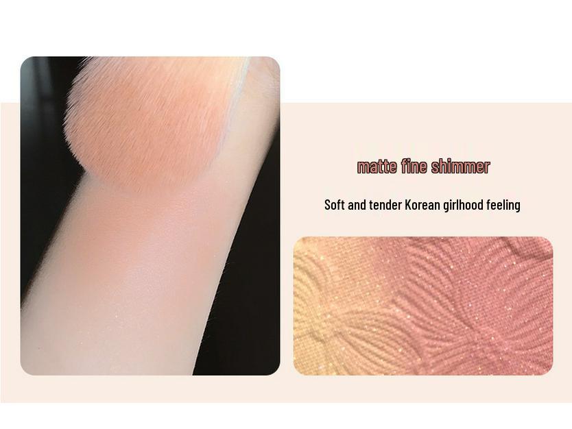 GoGotales Мягкие и милые трехцветные румяна-градиент – Натуральный контур и бронзер для естественного нюдового макияжа.