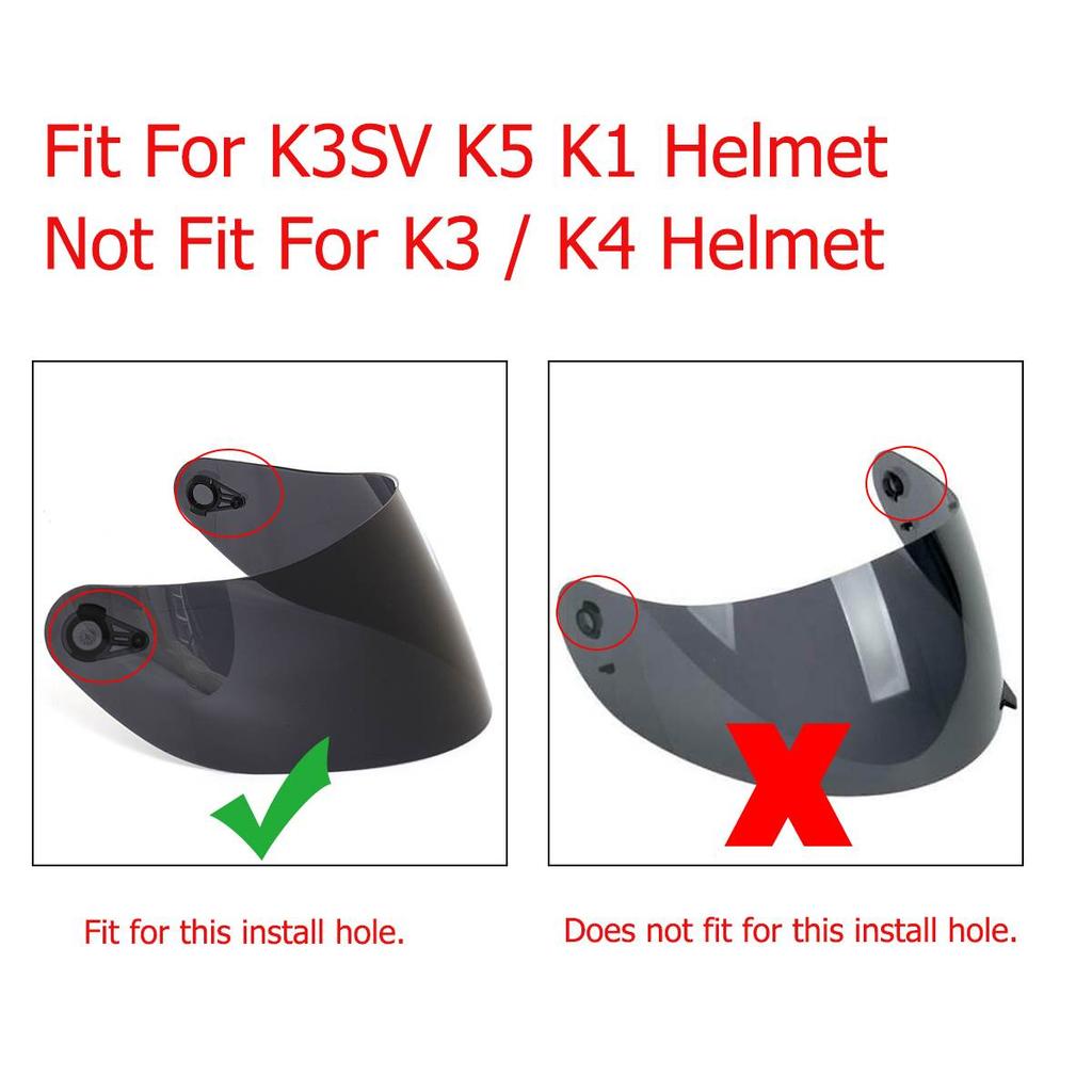 Козырек для шлема K5 K1 K3SV, съемные очки для мотоциклетного шлема, линзы для мотоциклетного шлема, козырек для полнолицевого шлема для мотокросса
