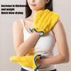 Hair Drying Gloves Absorbent Quick Dry Styling Gloves Hair Drying Towel Alternative Soft Fuzzy Mittens for All Hair Types