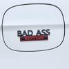 BAD ASS Metal Car Stickers Car Bumper Leaf Plate Logo Zinc Alloy EDITION Body Decal Automotive Exterior Modification Accessories