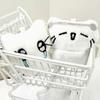 Cartoon Sad Cat Doll Keychain Funny Key Ring Cute Earphones Cat Pendant  Friendship