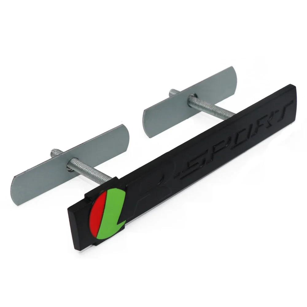 3D Логотип R-sport для автомобиля Эмблема передней решетки Эмблема бокового крыла Значок багажника Наклейка для E-Pace F-Type XE I-Pace XF F-Pace SType XJ XK