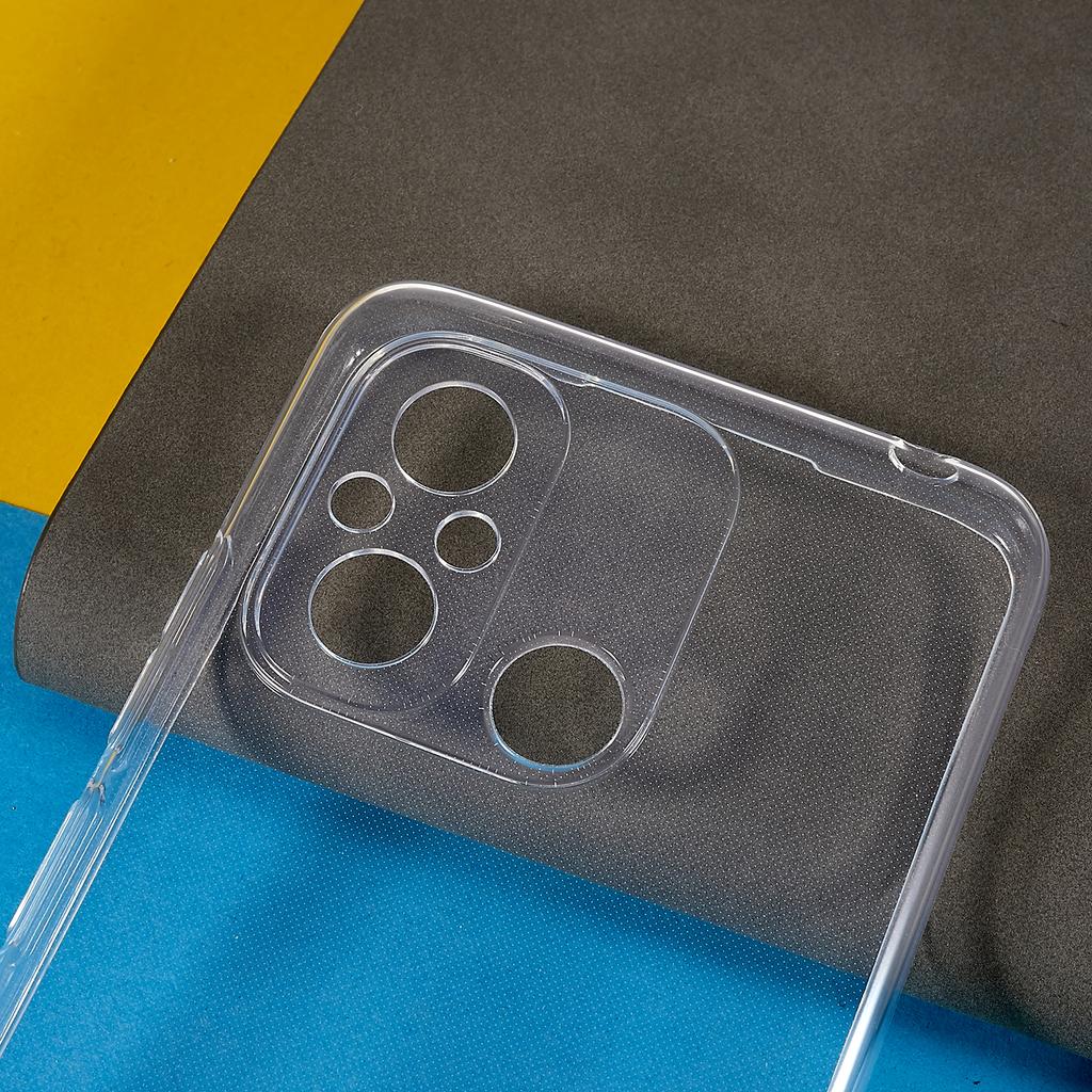 Защитный чехол для Xiaomi Redmi 12C 4G/Redmi 11A 4G, мягкий ТПУ чехол, прозрачный, 1,5 мм