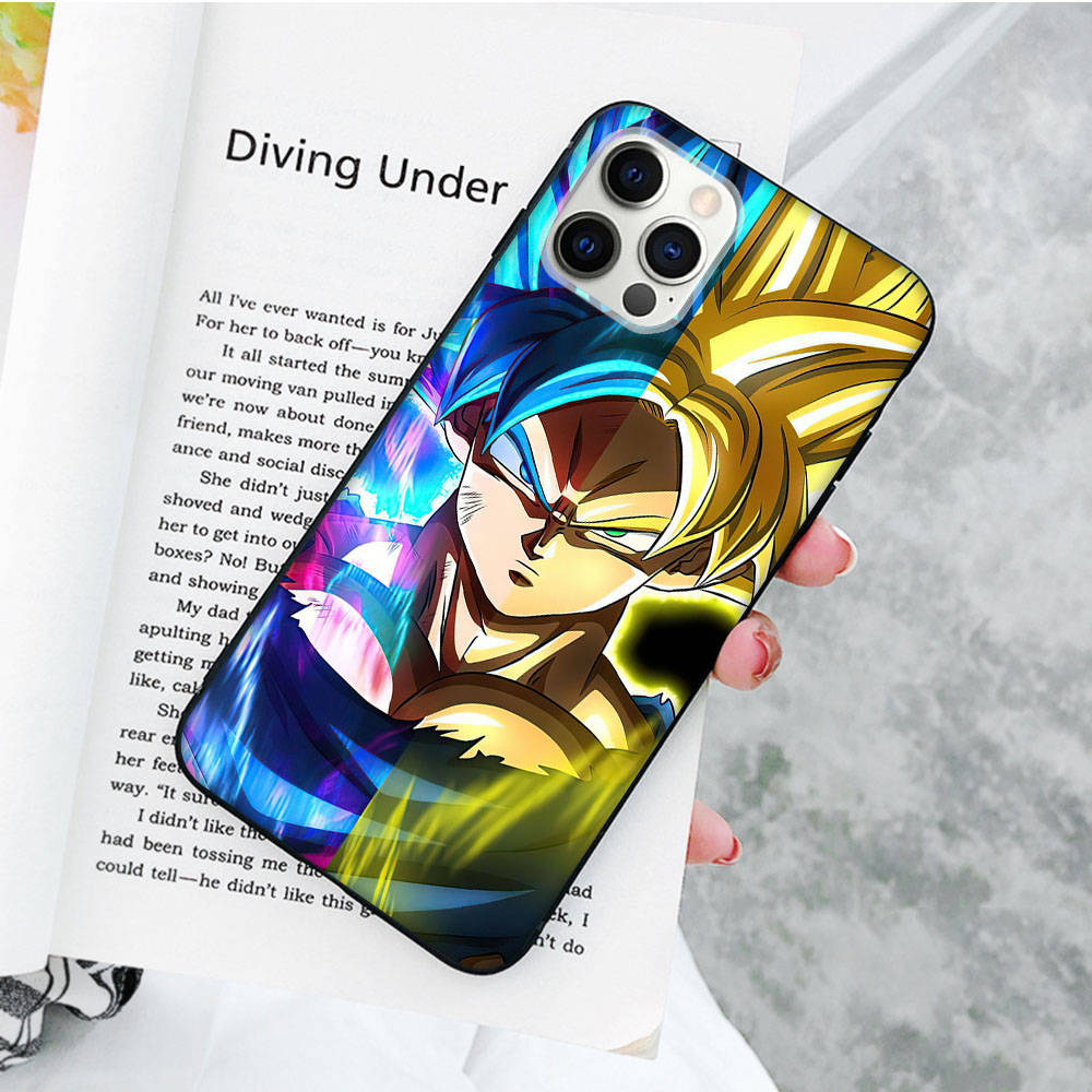 JW73 Dragon Ball супер черный мягкий чехол для OPPO Reno 8 6 5 4 Pro Plus Find X3 A17 A3 A31 A38 A40 A53 A54 A55 A74 A76 A78 A77 A80 A94 A95 A96 Lite
