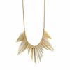 Multi Layer Geometric Necklace Charm Metal Chain Choker Punk Style Metal Line Necklace  Women