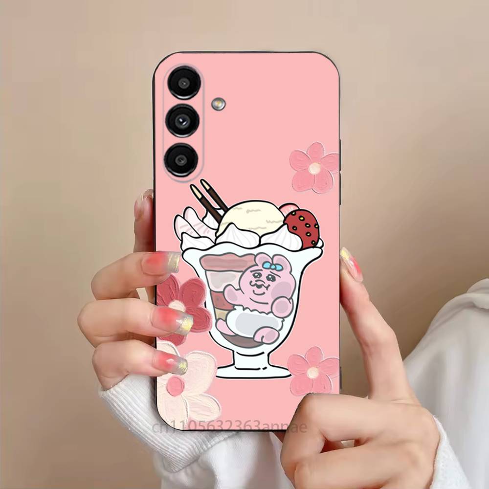 Kawaii O-OpanchuS UsagiS Phone Case For Samsung Galaxy S21 22 23 24 S25 Ultra PlusS20 FE S10 Plus Cover Funda